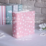 Заготовка альбома в мягкой обложке Розовые звезды, 11 разворотов, TM Fabrika Decoru