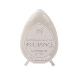 Чернила для штампинга Tsukineko - Brilliance Dew Drops Moonlight White