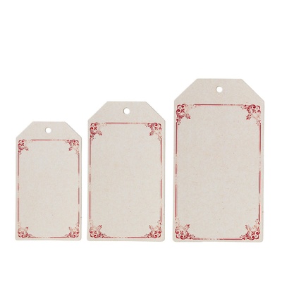 Тэги Tilda Paper Tags Cream, 21 шт.