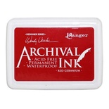 Архивные чернила Ranger - Wendy Vecchi - Archival Ink Pads - Red Geranium