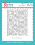 Нож для вырубки от Lil' Inker Designs - Cover Up Die: Diamond Chevron