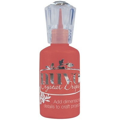 Жидкие жемчужные капли Tonic Studios - Nuvo Crystal Drops - Gloss - Red Berry