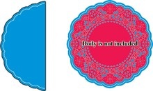 Лезвие French Pastry Doily Angel Wing от Cheery Lynn Designs, DL102A