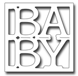 Лезвие Frantic Stamper Precision Die - BABY Word Square 