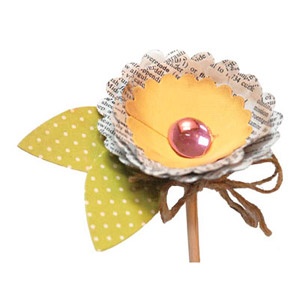 Лезвия от Sizzix - Bigz Die - Flower, 3-D Wrapped, 3 шт