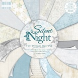 Набор бумаги от First Edition - Silent Night, 20х20 см, 48 листов
