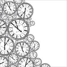 Ацетатный прозрачный лист от Kaisercrat - Stamps - Clock In Acetate, 30х30