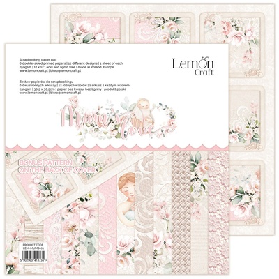 Набір паперу для скрапбукінгу Lemoncraft - Mum's love, 30.5х30.5 см