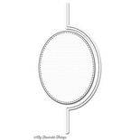 Лезвие My Favorite Things - Die-namics Flop Card - Oval