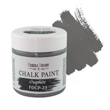 Меловая краска Chalk Paint Графит 50ml, ТМ Фабрика Декора
