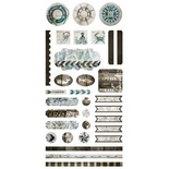 Наклейки от от 7 Dots Studio - Destination Unknown - Element Stickers, 15,2x30 см