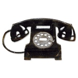 Лезвие от Sizzix - Tim Holtz - Vintage Telephone Bigz Die