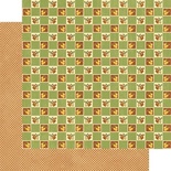 Лист скрапбумаги Graphic 45 - Simple as Pie, двусторонняя, 30х30 см