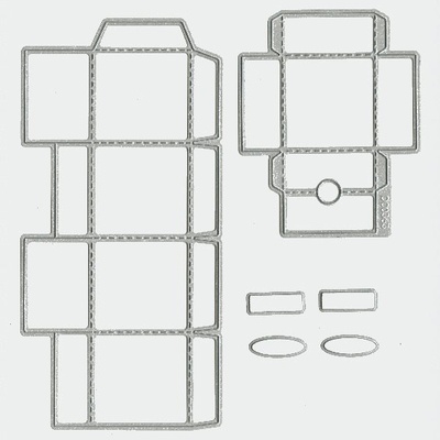 Лезвие Lifestyle Crafts - QuicKutz - Drawer Box