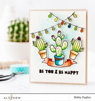 Набор штампов от Altenew - Be Strong Stamp Set - Будь сильным, ALT1500
