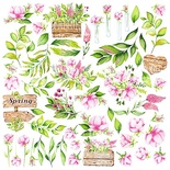 Лист для вырезания Spring blossom, ТМ Фабрика Декору