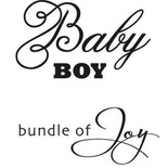 Набор акриловых штампов Marianne Design - Clear Stamps - Baby Boy