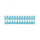 Лезвие Spellbinders - Wrought Iron - Кованый забор