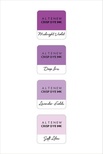 Набор чернил от Altenew - Shades of Purple Mini Cube Set