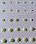 Клеевые полужемчужинки Pearls Perky Set - Avo, цвет: салатовый, 25 шт.
