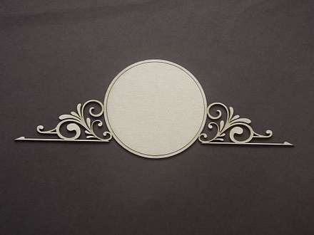 Чипборд от Dusty Attic - Decorative Frame №2