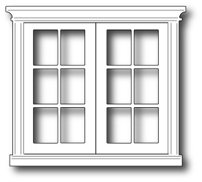 Нож для вырубки от Poppystamps - Grand Madison French Doors