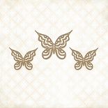 Чипборд Blue Fern Studios - Gabrielle Butterfly Set