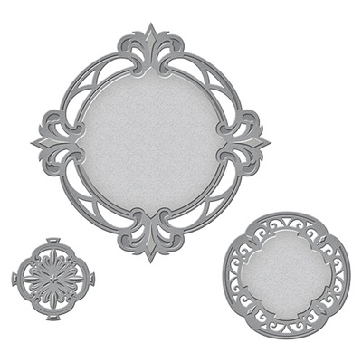 Нож для вырубки от Spellbinders - Art Deco - Savory Decorative Accent