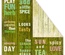 Набор двусторонней скрапбумаги UHK Gallery - LOFT Herbs, 30,5х30,5 см, 6 листов