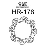 Чипборд ScrapBox - Кружевная рамка Hr-178