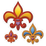 Нож для вырубки от Spellbinders - Fleur de Lis