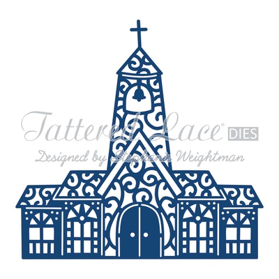 Нож для вырубки от Tattered Lace - Tattered Lace Dies - Decadent Church - Церковь