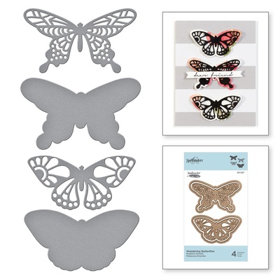 Нож для вырубки от Spellbinders - Wandering Butterflies