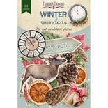 Набор высечек коллекция Winter wonders 61 шт, ТМ Фабрика Декора