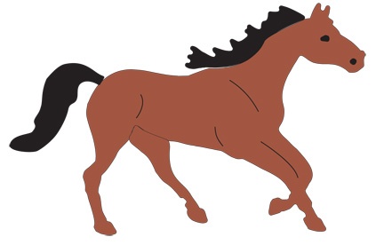 Лезвие Galloping Horse от Cheery Lynn Designs