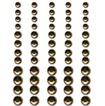 Половинки кристаллов на клеевой основе Queen & Co - Rhinestones Peach, 60 штук