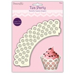 Обертки - ea Party Cupcake Wrappers - Floral, 12 шт
