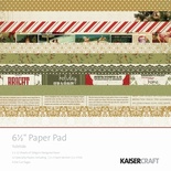 Набор скрапбумаги от Kaisercraft - YULETIDE PAPER PAD,24 л.