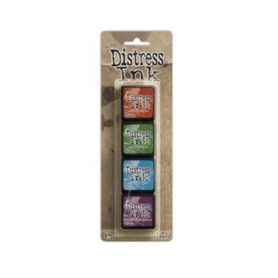 Набор штемпельных подушек Ranger - Distress Mini Ink Kit - Kit 2