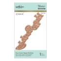 Пластины для фольгирования от Spellbinders - Faux Script Happy Birthday