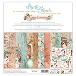 Набор скрапбумаги Mintay Papers by Karola - Cozy Evening, 30х30 см, 12 листов, двусторонняя