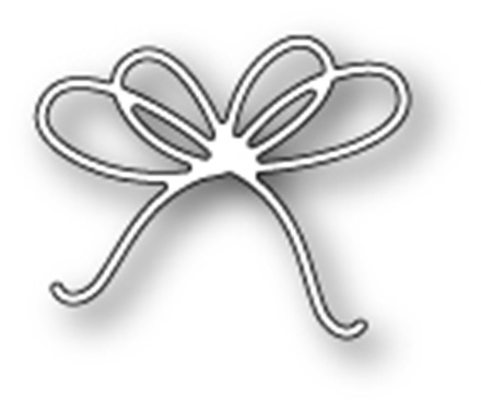Нож для вырубки от Poppystamps - String Ribbon Bow