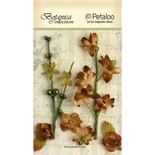 Набор объемных цветов Petaloo - FloralEphemera - Brown