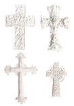 Гипсовое украшение от Melissa Frances - Cross Collection, 4 шт.