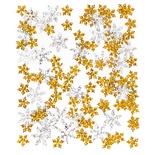 Пайетки Snowflakes снежинки, 15 г, TM dpCraft (Dalprint)