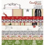Набор двусторонней бумаги Teresa Collins - Candy Cane Lane - Pad, размер 15х15 см