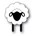 Нож от Poppystamps - Layered Lamb