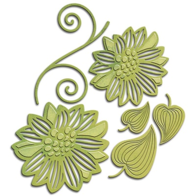 Нож для вырубки от Spellbinders - Victorian Garden Romantic Blooms Two