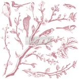 Набор силиконовых штампов от Prima Marketing CLEARLY-ALIGNED DÉCOR STAMPS – SPRINGTIME  – 30х30 см