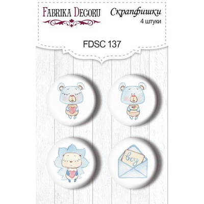 Набор скрапфишек Фабрика Декору из 4 шт. FDSC 137
